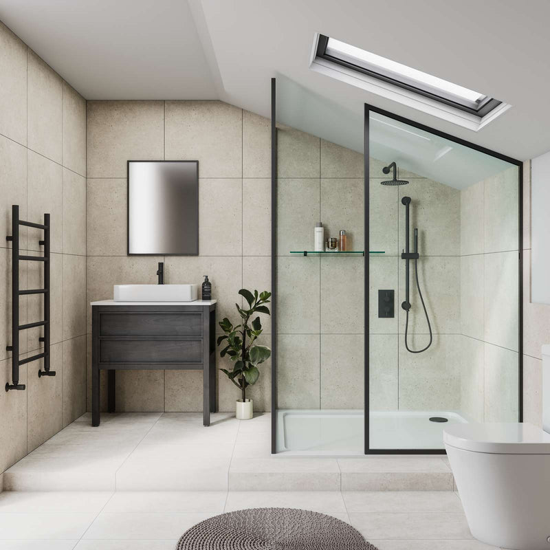 Fibo | Rough Cement Tile Wall Panel