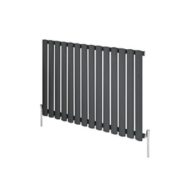 Frontline - Aqua Moda Horizontal Steel Radiator (Single) - Chrome