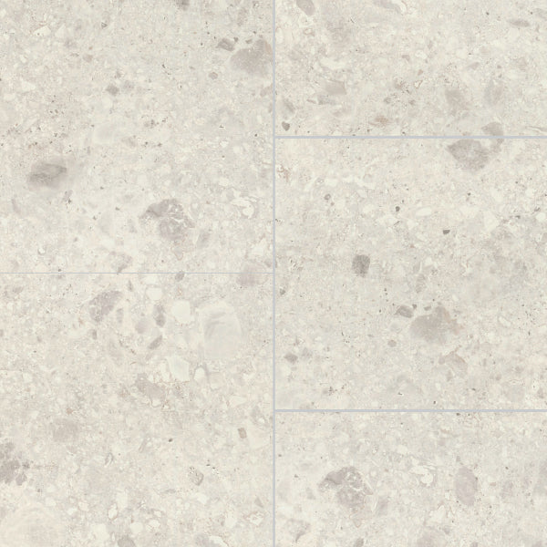White Terrazzo | Multipanel Tile XL Offset Wall Panels