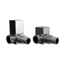 Redroom Corner Square Valve Pack - Chrome