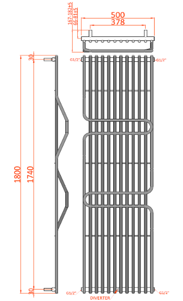 Reina Aletta Designer Radiator