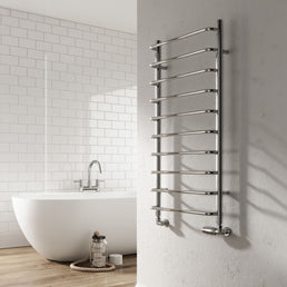 Reina Aliano Designer Radiator - Chrome