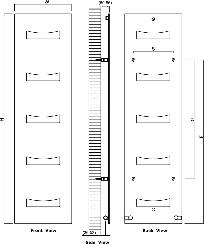 Reina Ancora Designer Radiator