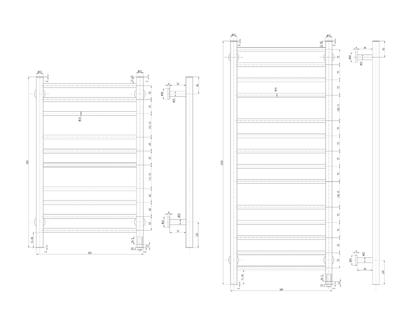 Reina Arnage Electric Towel Rail
