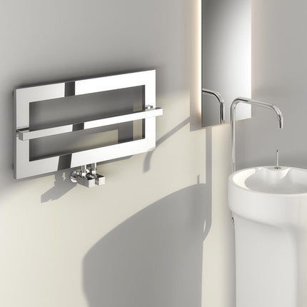 Reina Breno Designer Radiator - Chrome