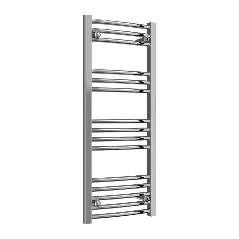 Reina Capo Chrome Electric Curved Towel Radiator