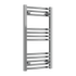 Reina Capo Chrome Electric Curved Towel Radiator