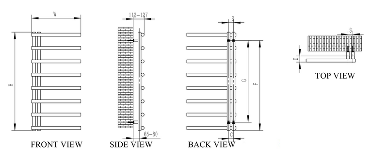 Reina Celico Radiator - Polished