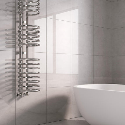 Reina Claro Designer Radiator - Chrome