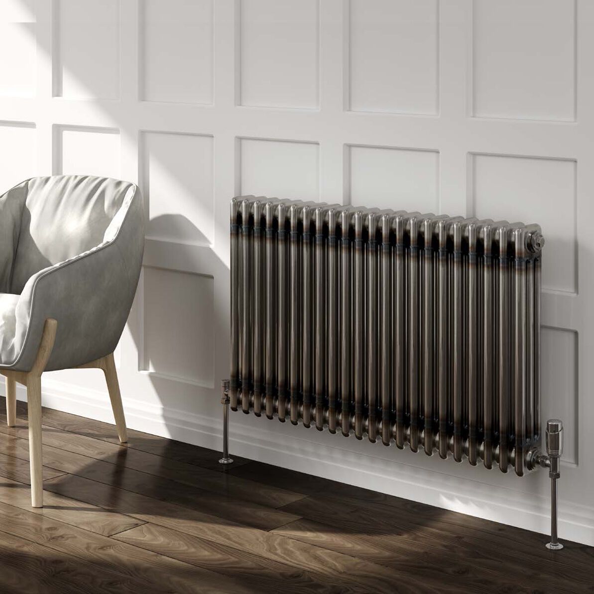 Reina Colona Horizontal Column Radiator (Lacquer) – Bath & More UK