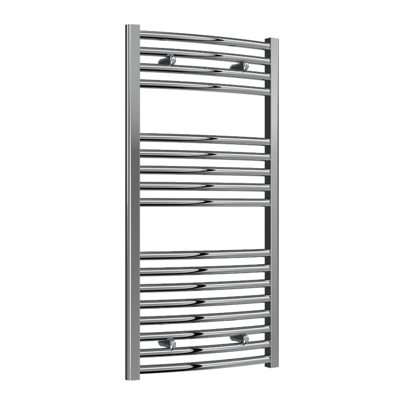 Reina Diva Towel Radiator Curved - Chrome