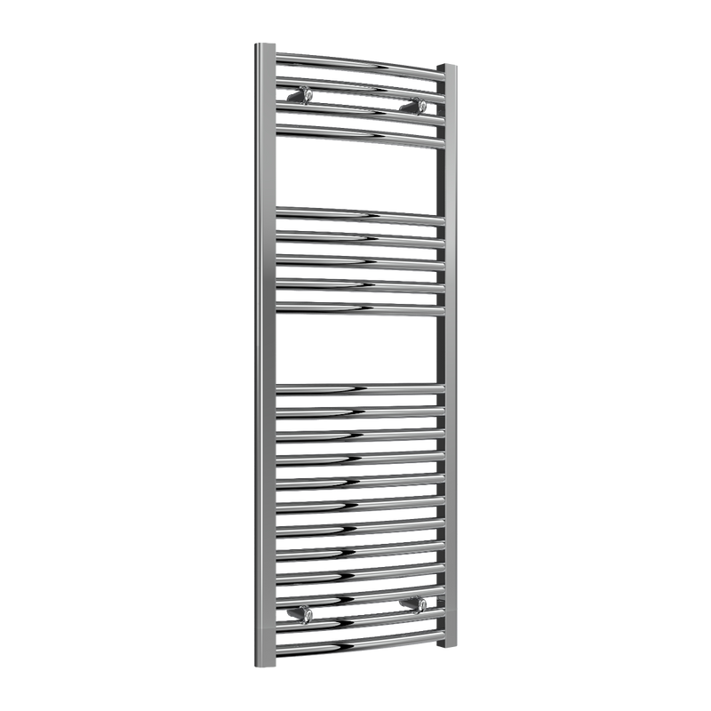Reina Diva Curved Electric Chrome Towel Radiator