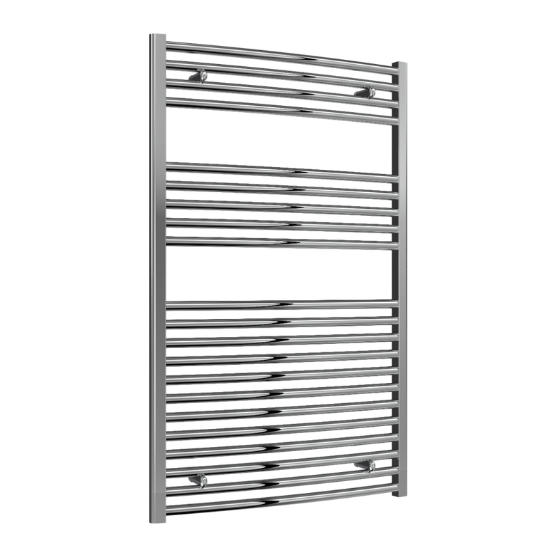Reina Diva Curved Electric Chrome Towel Radiator
