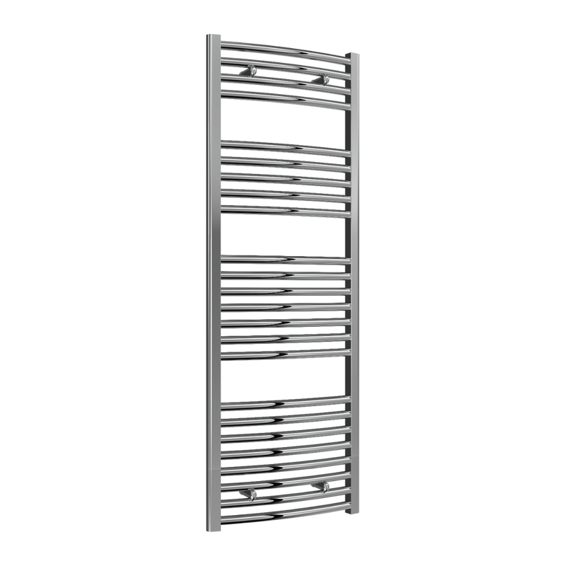Reina Diva Towel Radiator Curved - Chrome