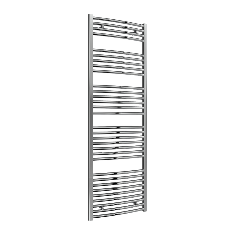 Reina Diva Towel Radiator Curved - Chrome