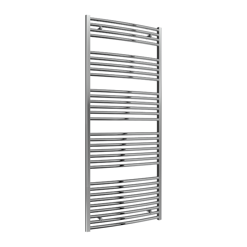 Reina Diva Towel Radiator Curved - Chrome