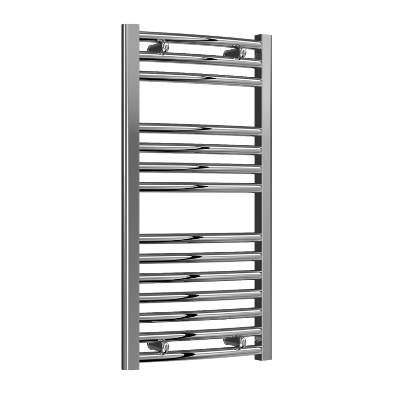 Reina Diva Towel Radiator Curved - Chrome