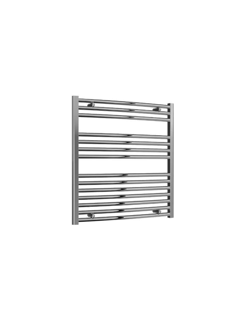 Reina Diva Curved Electric Chrome Towel Radiator