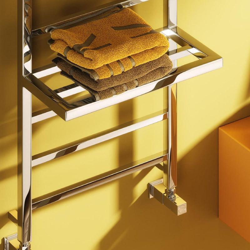 Reina Elvina 2 Designer Radiator - Chrome - 500mm x 1000