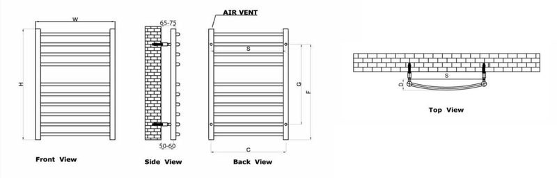 Reina Eos Radiator - Polished
