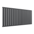 Reina Flat Single Horizontal Designer Radiator