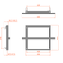 Reina Lago 1 Designer Radiator