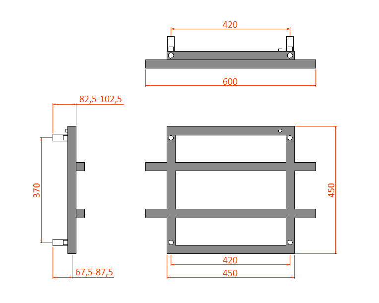 Reina Lago 2 Designer Radiator