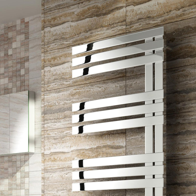 Reina Lovere Polished Stainless Steel Towel Radiator