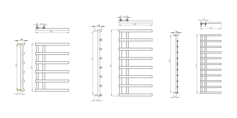 Reina Matera Towel Rail