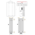 Reina Melvin Vertical Radiator