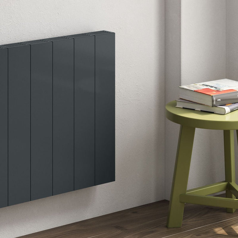 Reina Nika Horizontal Anthracite Elecric Radiator