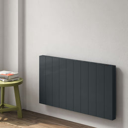 Reina Nika Horizontal Anthracite Elecric Radiator