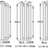Reina Nika Vertical Anthracite Elecric Radiator