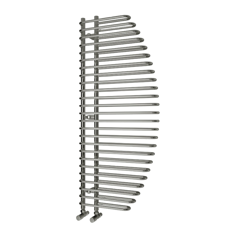 Reina Nola Designer Radiator - Chrome 600mm x 1400