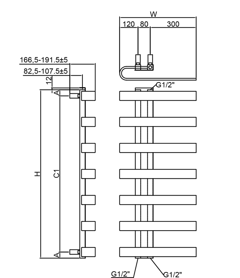 Reina Panaro Towel Rail