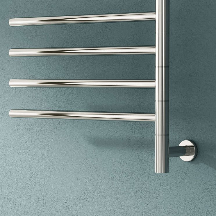 Reina Rance Polished Stainless Steel Electric Towel Rail