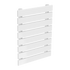 Reina Rione Single Designer Radiator - White