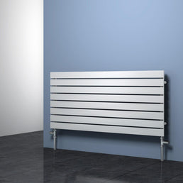Reina Rione Single Designer Radiator - White