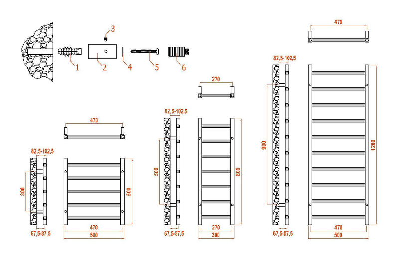 Reina Serena Designer Radiator