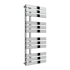 Reina Sesia Designer Radiator - Chrome