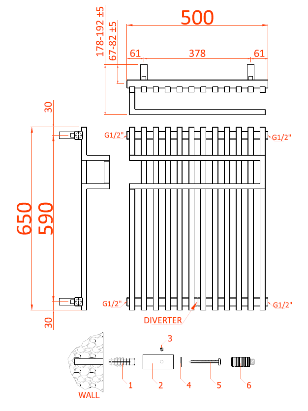 Reina Sori Designer Radiator