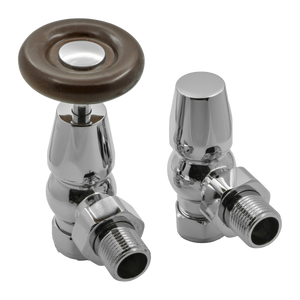 Reina Surrey Angled Chrome Valve