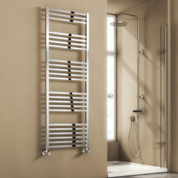Reina Vasto Designer Radiator - Chrome