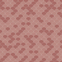 Kinewall | Terracotta Scalloped Edge Panel