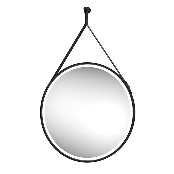 Sensio Nova Hanging LED Illuminated Mirror with Leather Strap