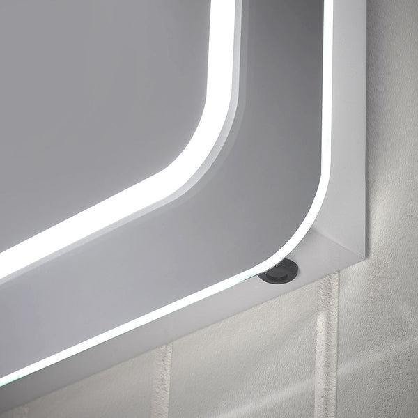 Sensio Grace LED Illuminated Mirror with Shaver Socket