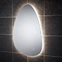 Sensio Mistral Shaped LED Illuminated Mirror