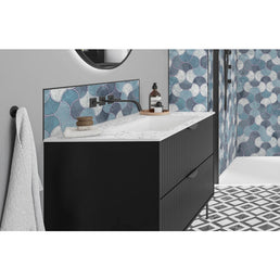 Blue Scallop Alloy | Wetwall Splashback