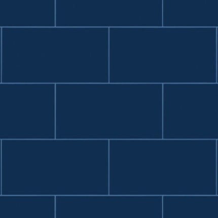 Metro Tile | Wetwall Metro Tile Wall Panels - Navy Composite