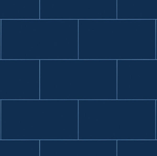 Navy Composite - Wetwall Metro Tile Wall Panels – Bath & More UK